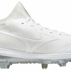 Mizuno Pro Dominant Knit Men’s Spikes – White (320616) -Easton Sales 320616 3