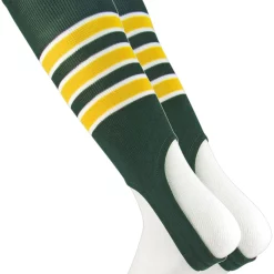 TCK – Pattern D – Adult 300 4″ Cut Baseball Stirrups -Easton Sales 4 In D Green Gold