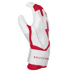 Bruce Bolt β BADER Series Adult Long Cuff Batting Gloves | BADER WHITE 12 Bruce Bolt β BADER Series Adult Long Cuff Batting Gloves | BADER WHITE -Easton Sales Bader WH long 4