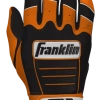 Franklin Custom CFX Pro Batting Gloves – Adult – Orange/Black -Easton Sales Blk Org 1
