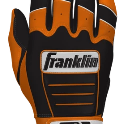 Franklin Custom CFX Pro Batting Gloves – Adult – Orange/Black