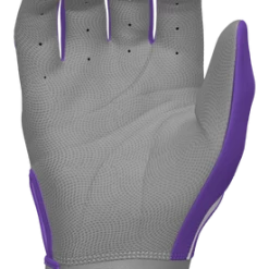 Franklin Custom CFX Pro Batting Gloves – Adult – Grey/Purple -Easton Sales Grey Purp 2