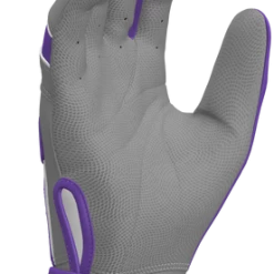 Franklin Custom CFX Pro Batting Gloves – Adult – Grey/Purple -Easton Sales Grey Purp 4