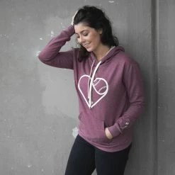 Baseballism – Heart Seams Hoodie (Women’s) -Easton Sales HeartSeamsHoodie 3