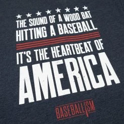 Baseballism Heartbeat Men’s T-Shirt 11 Baseballism Heartbeat Men’s T-Shirt -Easton Sales HeartbeatofAmerica 3