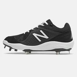 New Balance – Black/White Low-Cut L3000v5 Metal Spikes (L3000BK5) 8 New Balance – Black/White Low-Cut L3000v5 Metal Spikes (L3000BK5) -Easton Sales L3000BK5 3