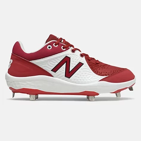 New Balance – Maroon/White Low-Cut L3000v5 Metal Spikes (L3000MW5) 3 New Balance – Maroon/White Low-Cut L3000v5 Metal Spikes (L3000MW5)