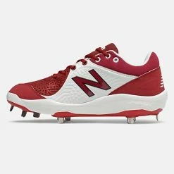 New Balance – Maroon/White Low-Cut L3000v5 Metal Spikes (L3000MW5) 9 New Balance – Maroon/White Low-Cut L3000v5 Metal Spikes (L3000MW5) -Easton Sales L3000MW5 3