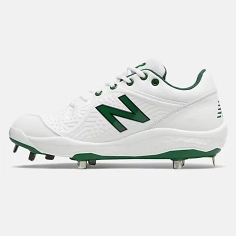 New Balance – White/Green Low-Cut L3000v5 Metal Spikes (L3000OA5) 5 New Balance – White/Green Low-Cut L3000v5 Metal Spikes (L3000OA5) - Image 3