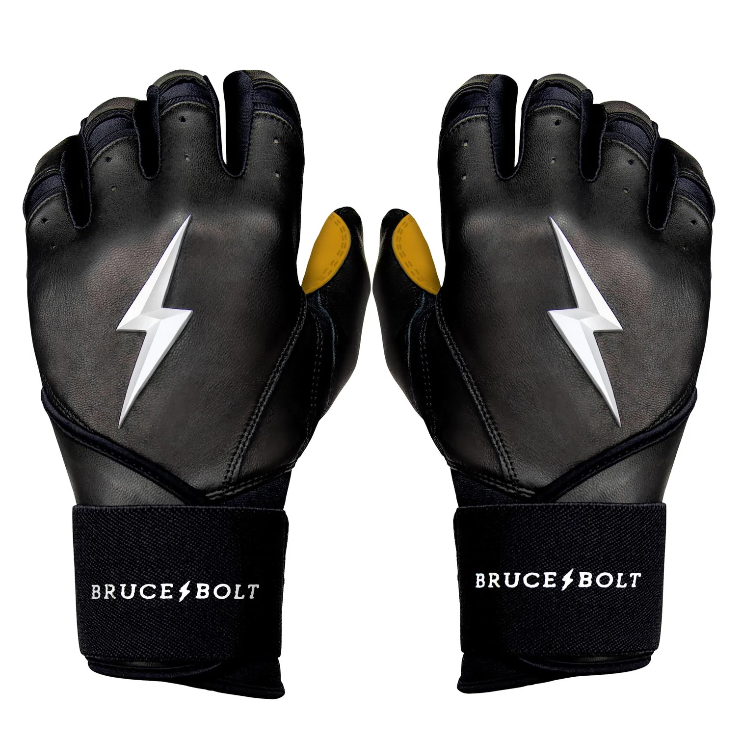 Bruce Bolt Batting Gloves – PREMIUM PRO Adult Long Cuff 10 Bruce Bolt Batting Gloves – PREMIUM PRO Adult Long Cuff - Image 8