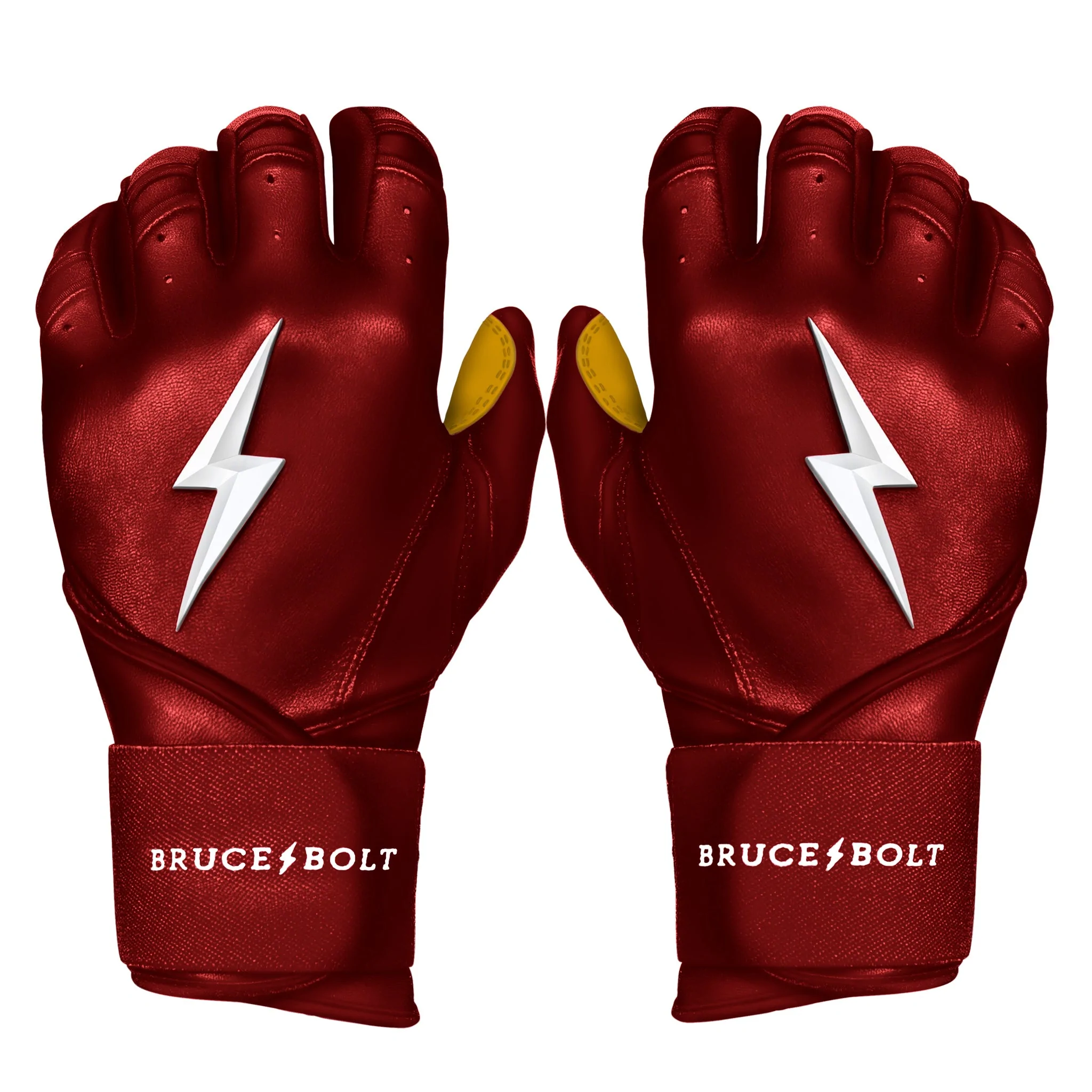 Bruce Bolt Batting Gloves – PREMIUM PRO Adult Long Cuff 14 Bruce Bolt Batting Gloves – PREMIUM PRO Adult Long Cuff - Image 12