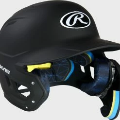 Rawlings MACH Helmet With Adjustable Extension – Right-Handed -Easton Sales MA07 Black 6 1