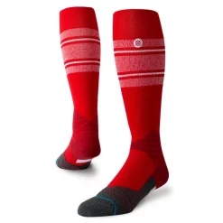 Stance β Diamond Pro OTC Stripe Socks 16 Stance β Diamond Pro OTC Stripe Socks -Easton Sales OTC Stripe Red White