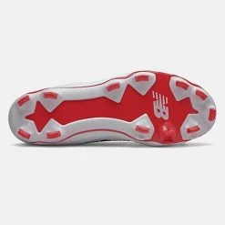 New Balance – Men’s Red/White 3000v5 Fresh Foam Molded Cleat (PL3000R5) -Easton Sales PL3000R5 4