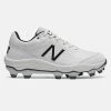 New Balance – Men’s White 3000v5 Fresh Foam Molded Cleat (PL3000W5) -Easton Sales PL3000W5 1