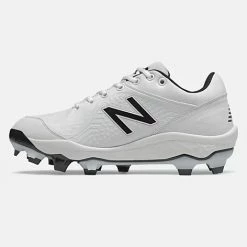 New Balance – Men’s White 3000v5 Fresh Foam Molded Cleat (PL3000W5) -Easton Sales PL3000W5 3
