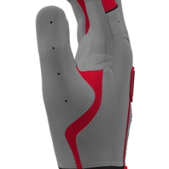 Franklin Custom CFX Pro Batting Gloves – Adult – Grey/Red 9 Franklin Custom CFX Pro Batting Gloves – Adult – Grey/Red -Easton Sales Red Grey 3