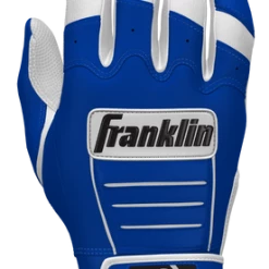 Franklin Custom CFX Pro Batting Gloves – Adult – Royal/White