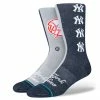 Stance – NEW YORK YANKEES SPLIT CREW SOCKS -Easton Sales Split Yankees 1