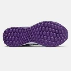 New Balance – Men’s White/Purple 3000v5 Fresh Foam Men’s Turf (T3000WP5) -Easton Sales T3000WP5 4