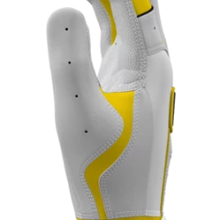 Franklin Custom CFX Pro Batting Gloves – Adult – White/Yellow 9 Franklin Custom CFX Pro Batting Gloves – Adult – White/Yellow -Easton Sales Wht Yellow 3