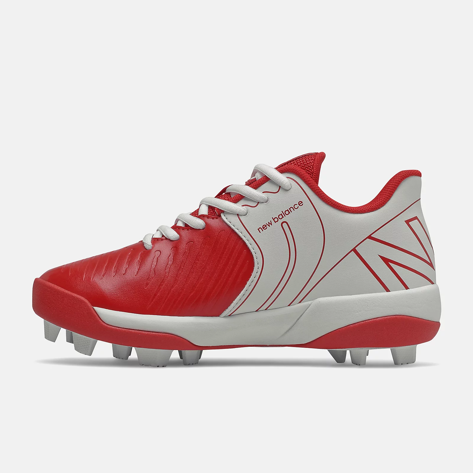 New Balance 4040 V6 Rubber Molded β Red/White (J4040TR6) 5 New Balance 4040 V6 Rubber Molded β Red/White (J4040TR6) - Image 3