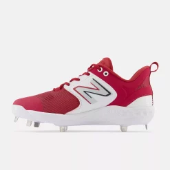 New Balance Crimson L3000v6 Metal Spikes 9 New Balance Crimson L3000v6 Metal Spikes -Easton Sales l3000bc6 3