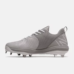 New Balance – Grey/White FuelCell 4040v6 Metal Spikes (L4040TG6) -Easton Sales l4040tg6 3