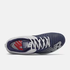 New Balance – Navy/White FuelCell 4040v6 Metal Spikes (L4040TN6) 10 New Balance – Navy/White FuelCell 4040v6 Metal Spikes (L4040TN6) -Easton Sales l4040tn6 4