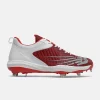 New Balance – Red/White FuelCell 4040v6 Metal Spikes (L4040TR6) -Easton Sales l4040tr6 1