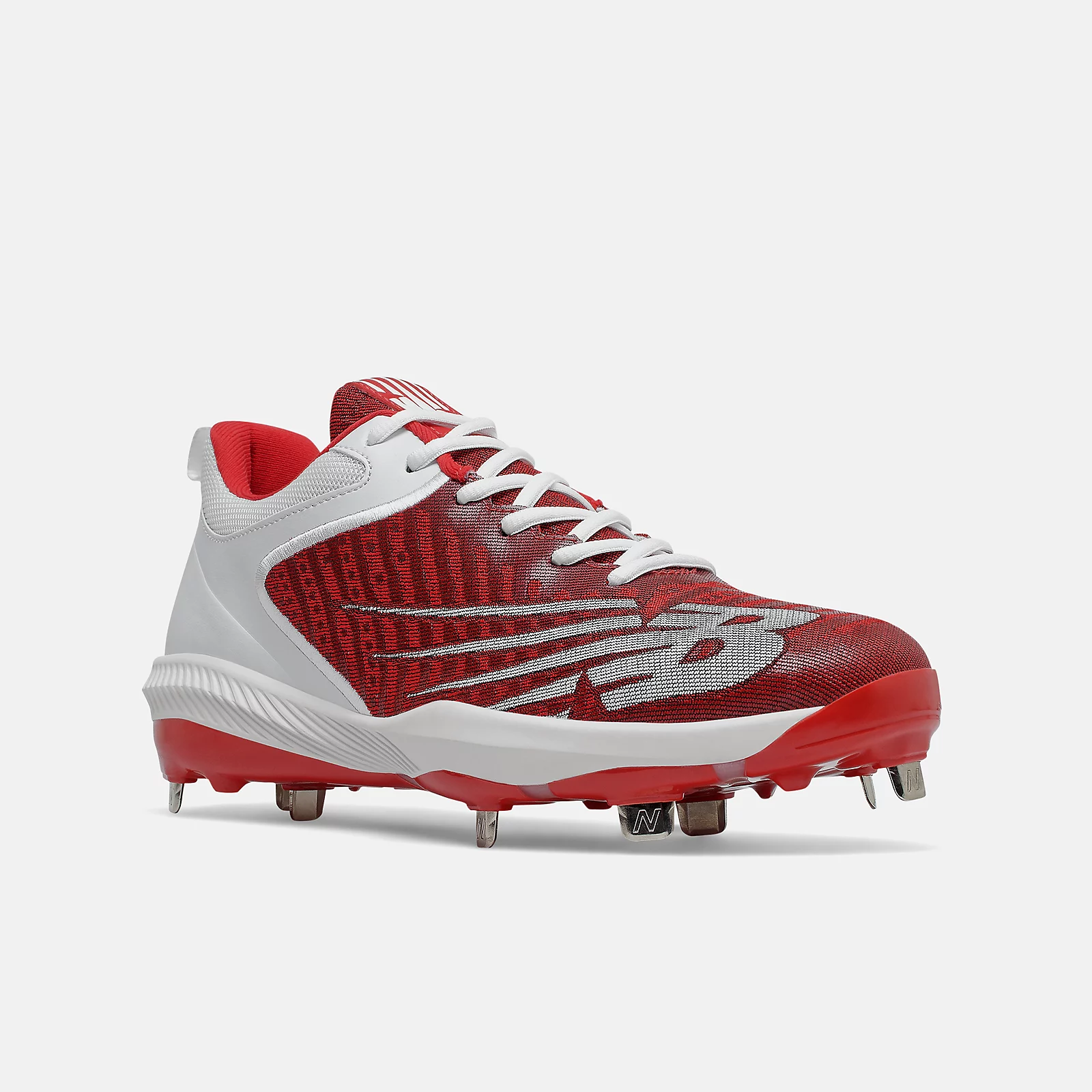 New Balance – Red/White FuelCell 4040v6 Metal Spikes (L4040TR6) 4 New Balance – Red/White FuelCell 4040v6 Metal Spikes (L4040TR6) - Image 2