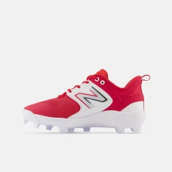 New Balance Red PL3000v6 Molded Cleats -Easton Sales pl3000r6 3