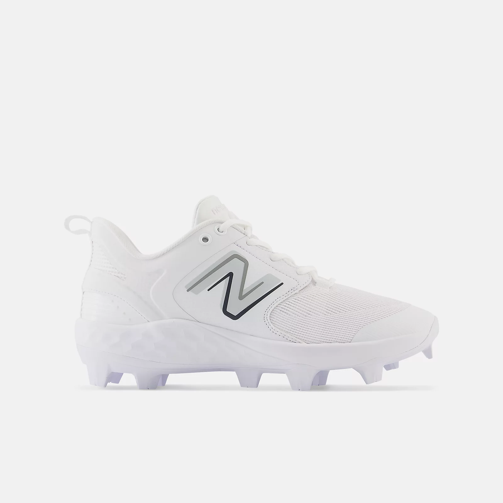 New Balance White PL3000v6 Molded Cleats 3 New Balance White PL3000v6 Molded Cleats