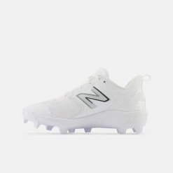 New Balance White PL3000v6 Molded Cleats 9 New Balance White PL3000v6 Molded Cleats -Easton Sales pl3000w6 3 1