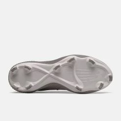 New Balance – Grey FuelCell 4040v6 Molded Cleats (PL4040G6) -Easton Sales pl4040g6 5