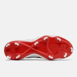 New Balance – Red/White FuelCell 4040v6 Molded Cleats (PL4040R6) -Easton Sales pl4040r6 5