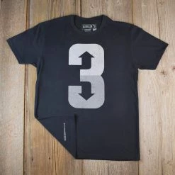 Baseballism 3 Up 3 Down Black T-Shirt (Men’s) -Easton Sales products 3 up black 3