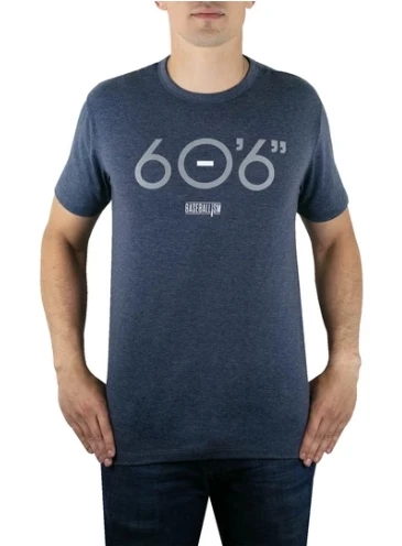 Baseballism 60 Feet 6 Inches Men’s T-Shirt 3 Baseballism 60 Feet 6 Inches Men’s T-Shirt