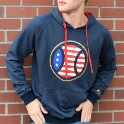 Baseballism – America’s Game Hoodie – Navy (Men’s) -Easton Sales products america s game 4