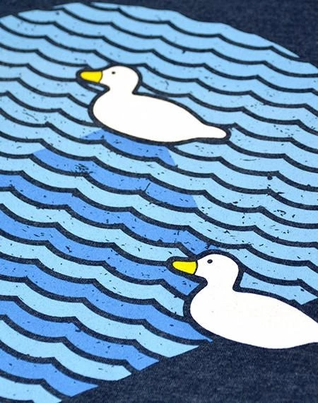 Baseballism Ducks Navy T-Shirt (Men’s) 4 Baseballism Ducks Navy T-Shirt (Men’s) - Image 2