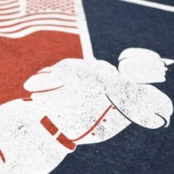Baseballism Flag Man Navy T-Shirt (Men’s) -Easton Sales products flag man 3