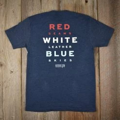 Baseballism – Home Team – Red, White And Blue T-Shirt (Men’s) -Easton Sales products hometeam rwb 5
