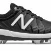 New Balance 4040v5 Youth Molded Cleats – Black/White (J4040BK5) -Easton Sales products j4040bk5 1