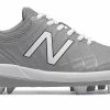 New Balance 4040v5 Youth Molded Cleats – Grey/White (J4040TG5) -Easton Sales products j4040tg5 1