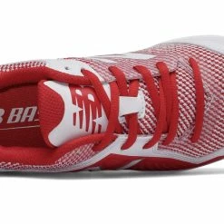 New Balance – Red/White Junior Low Rubber Baseball Cleats (J4040TR4) -Easton Sales products j4040tr4 3