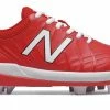 New Balance 4040v5 Youth Molded Cleats – Red/White (J4040TR5) -Easton Sales products j4040tr5 1