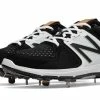 New Balance – Black/White Low-Cut 3000v3 Metal Spikes (L3000BK3) -Easton Sales products l3000bk3 1