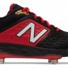 New Balance – Black/Red Low-Cut L3000v4 Metal Spikes (L3000BR4) -Easton Sales products l3000br4 1