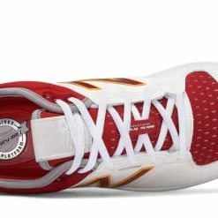 New Balance – Coumarin Pack Spikes – White/Burgundy/Gold (L3000MW3) -Easton Sales products l3000mw3 3