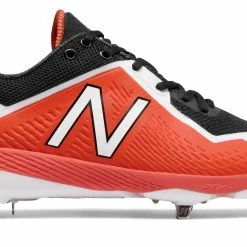 New Balance – Black/Orange 4040v4 Baseball Spikes (L4040BO4)